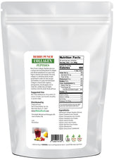 Photo of back of 5 lb bag of Berry Punch Collagen Peptides
