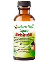 Four ounce bottle of Black Seed Oil - Organic