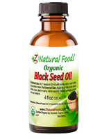 Four ounce bottle of Black Seed Oil - Organic