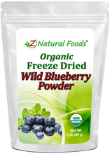 Front bag image of Blueberry Powder - Organic Freeze Dried - (Wild) 1 lb
