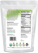 Back of the bag 4 oz image of Cardamom Seed Powder - Organic