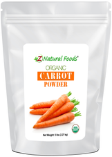 Carrot Powder - Organic front of the bag image 5 lb