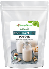 Photo of front of 5 lb bag of Cashew Milk Powder - Organic