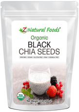 Front bag image of Chia Seeds - Organic Black 1 lb