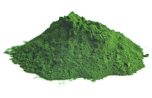 Image of green chlorella in a pile
