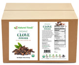 Front and back label image for Clove Powder - Organic in bulk