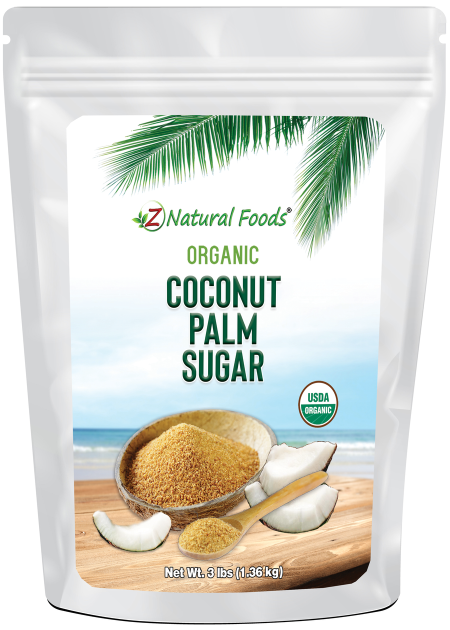 Coconut Palm Sugar - Organic front of the bag image 3 lb