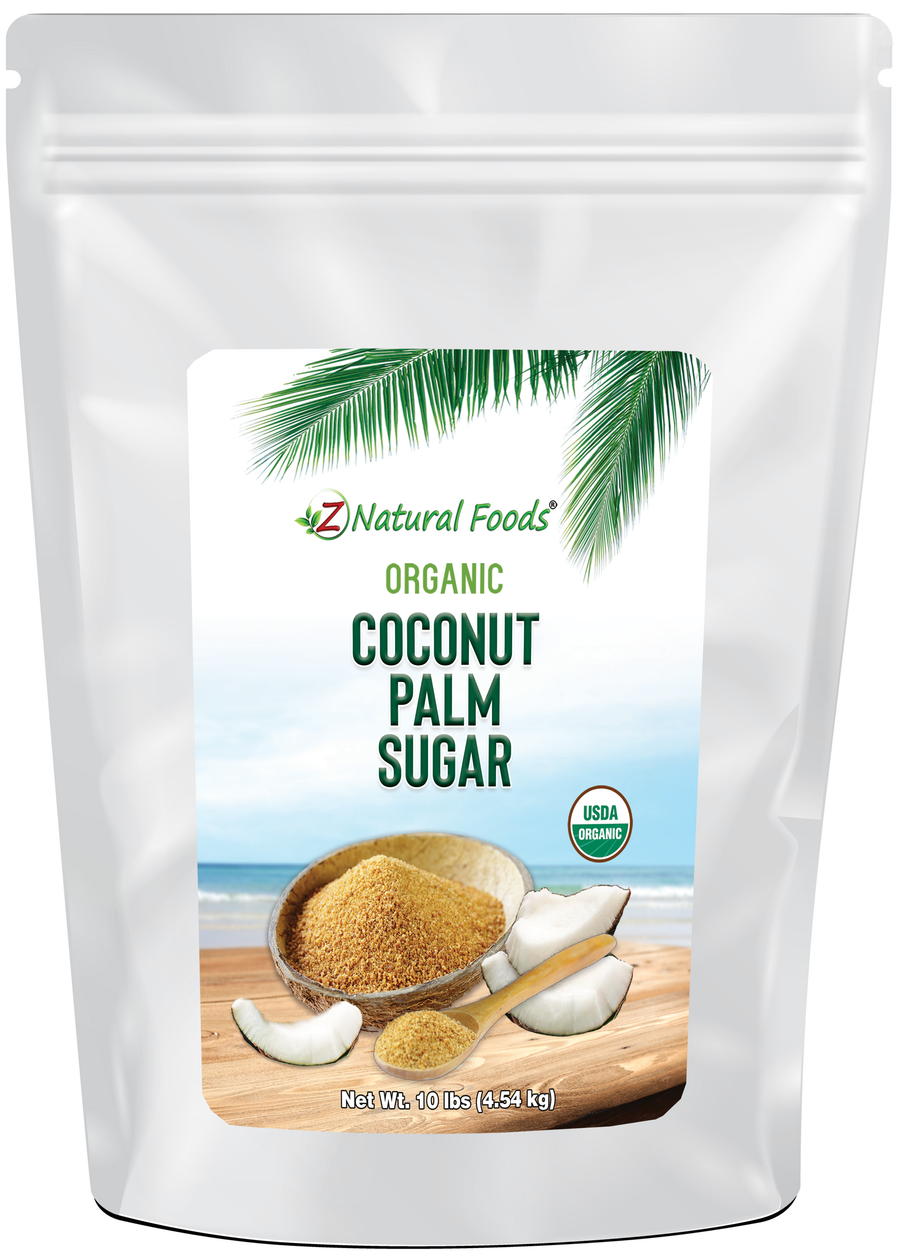 Coconut Palm Sugar - Organic front of the bag image 10 lb
