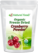 Front bag image of Cranberry Powder - Organic Freeze Dried 1 lb
