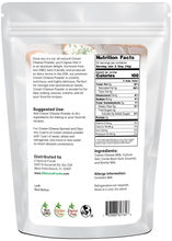 Cream Cheese Powder back of the bag image 1 lb