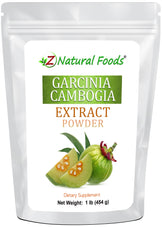 Garcinia Cambogia Extract Powder front of the bag image Z Natural Foods