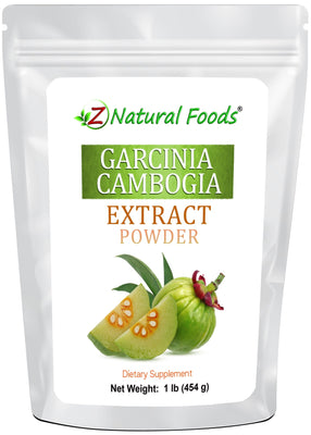 Garcinia Cambogia Extract Powder front of the bag image Z Natural Foods