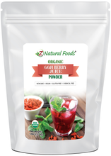Picture of front of 5 lb bag of Goji Berry Juice Powder - Organic