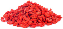 Image of a pile of sun-dried Goji Berries.