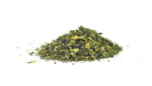 Image of Green Tea (Loose) - Organic in small pile with white backdrop.