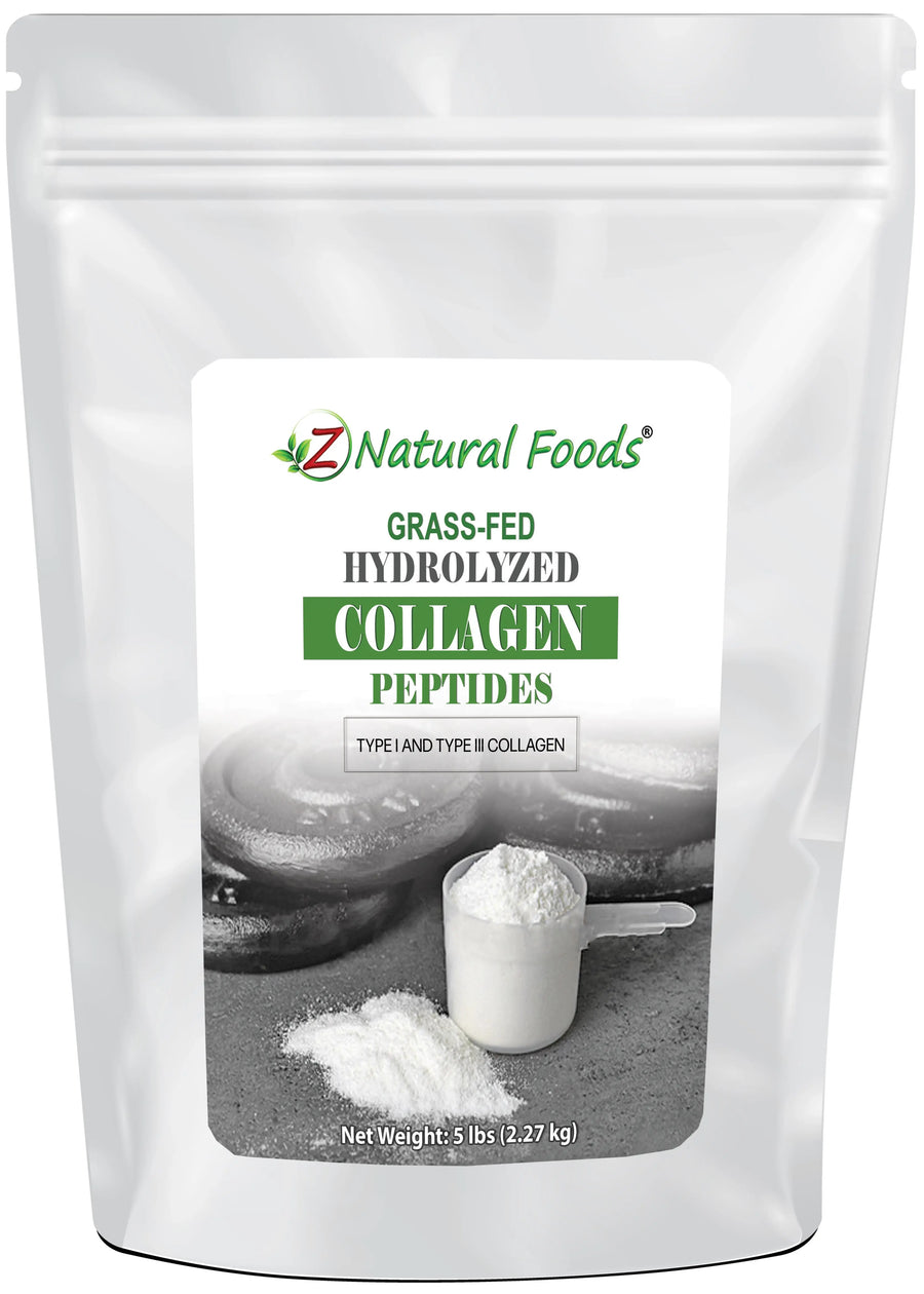 Image of front of 5 lb bag of Hydrolyzed Collagen Peptides