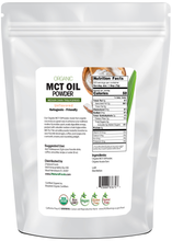 Back of the bag image of MCT Oil Powder - Organic 5 lb