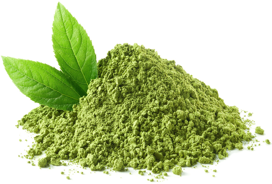 Image of a pile of green Matcha Green Tea Cashew Milk Powder - Organic from Z Natural Foods