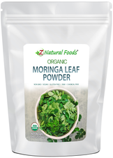 Front bag image for Moringa Leaf Powder - Organic 5 lb
