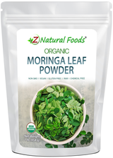 Front bag image for Moringa Leaf Powder - Organic 1 lb