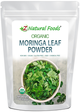 Front bag image for Moringa Leaf Powder - Organic 1 lb