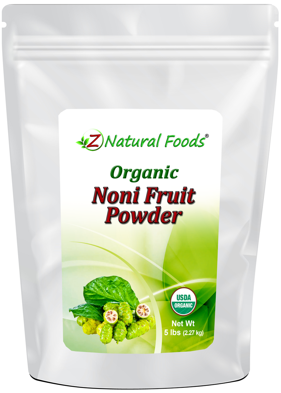 Noni Fruit Powder - Organic front of the bag image 5 lb
