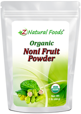 Noni Fruit Powder - Organic front of the bag image 1 lb