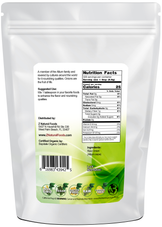 Onion Powder - Organic back of the bag image 1 lb