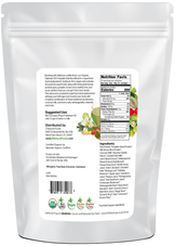 Optimum 30 Vanilla Vegan Meal Replacement - Organic back of the bag image 2.5 lb
