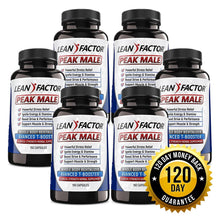 Peak Male - Ultimate Men's Health Formula Muscle Soreness Lean Factor 6 Bottles image