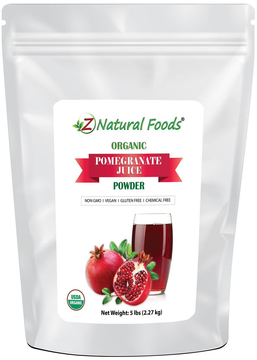 Pomegranate Juice Powder - Organic front of the bag image 5 lb