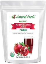 Pomegranate Juice Powder - Organic front of the bag image 1 lb