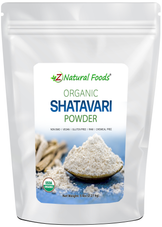 Photo of front of 5 lb bag of Shatavari Powder - Organic