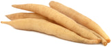 Photo of 4 clean white Shatavari roots