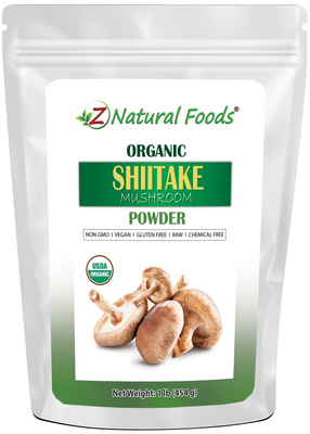 Shiitake Mushroom Powder - Organic front of the bag image 1 lb