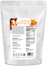 Back of the bag 10 lb image of Spanish Bee Pollen
