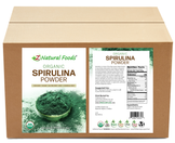 Front and back label image for Spirulina Powder - Organic in bulk