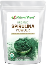 Front bag 1 lb image for Spirulina Powder - Organic