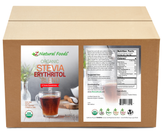 Photo of front and back label image for Stevia Erythritol Blend - Organic in bulk