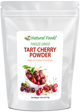 Photo of front of 5 lb bag of Tart Cherry Powder - Freeze Dried
