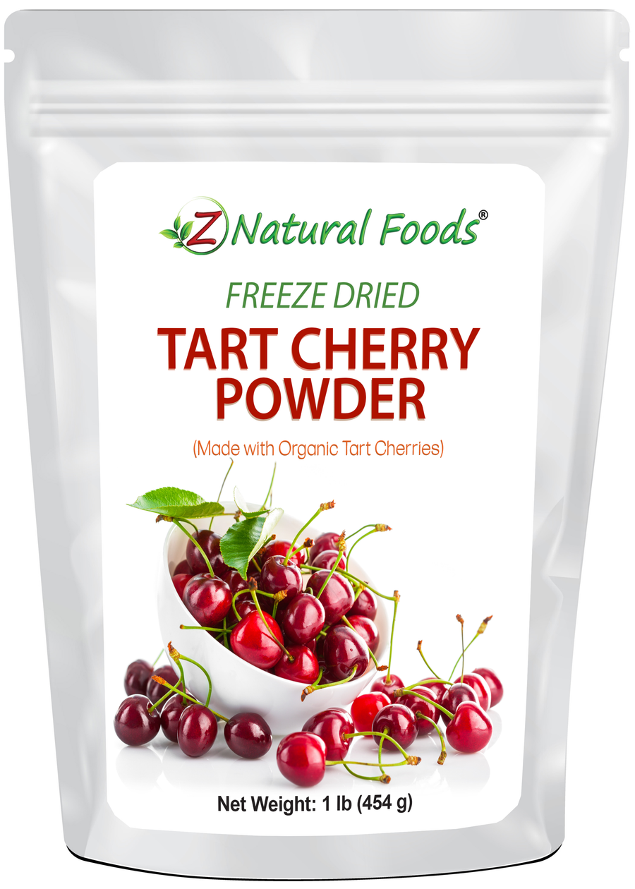 Photo of front of 1 lb bag of Tart Cherry Powder - Freeze Dried