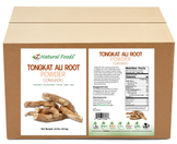 Tongkat Ali Root Powder (Longjack) front and back label image for bulk
