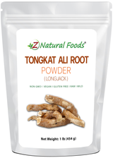 Tongkat Ali Root Powder (Longjack) front of the bag image 1 lb