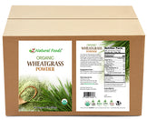 Wheatgrass Powder - Organic front and back label image in bulk