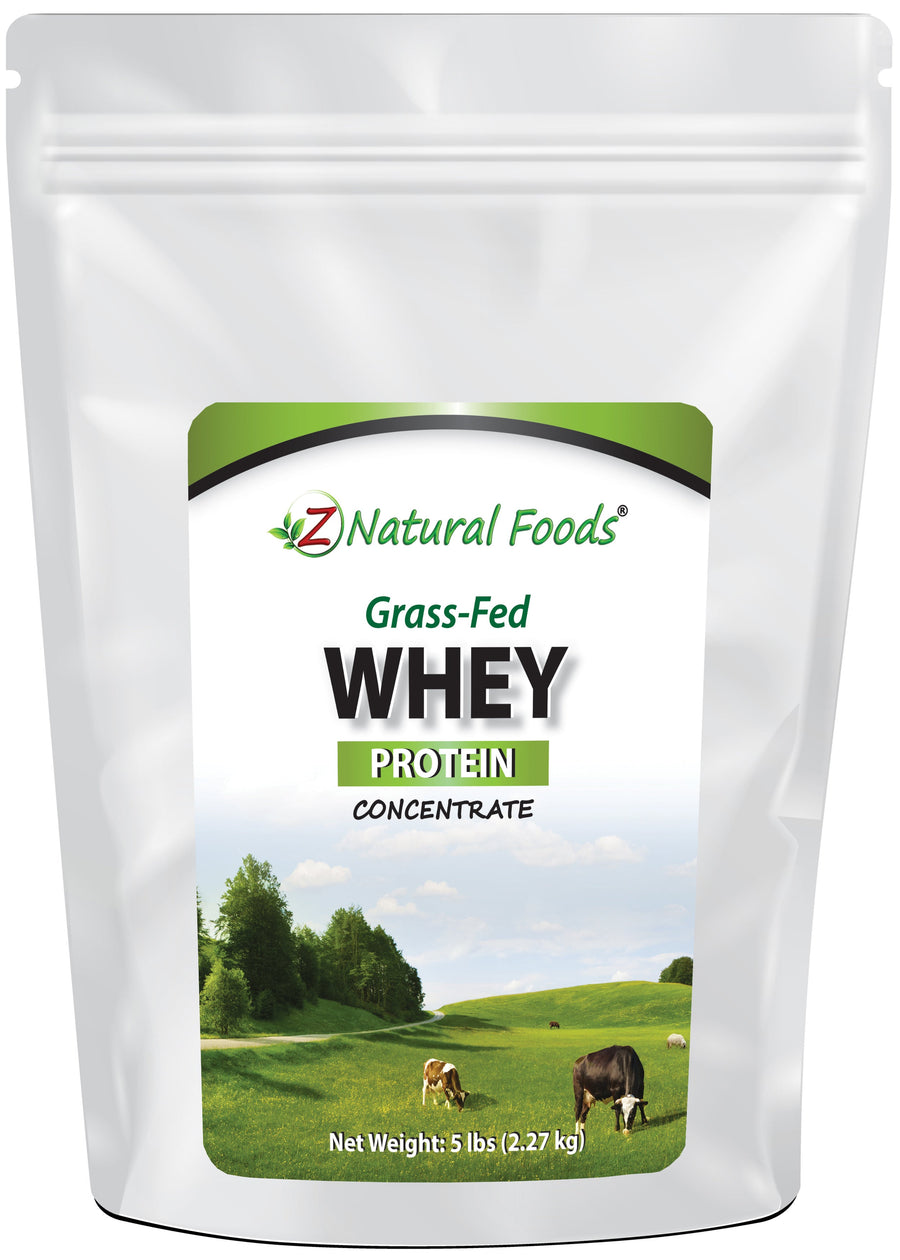 Whey Protein Concentrate front of bag image 5 lb