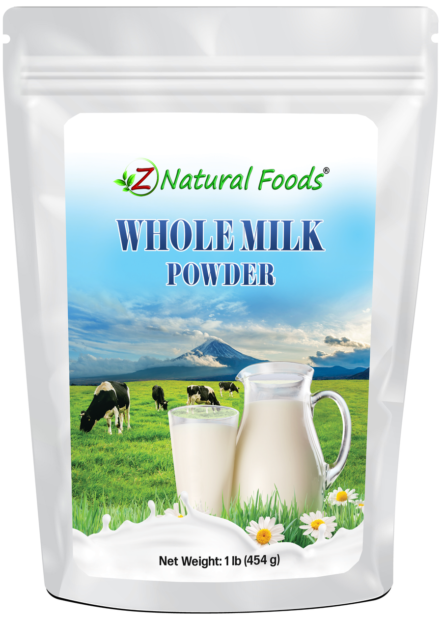 Photo of front of 1 lb bag of Whole Milk Powder