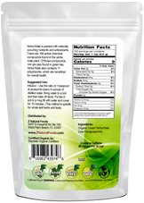 Yerba Mate Tea Green - Organic back of the bag image 8 oz