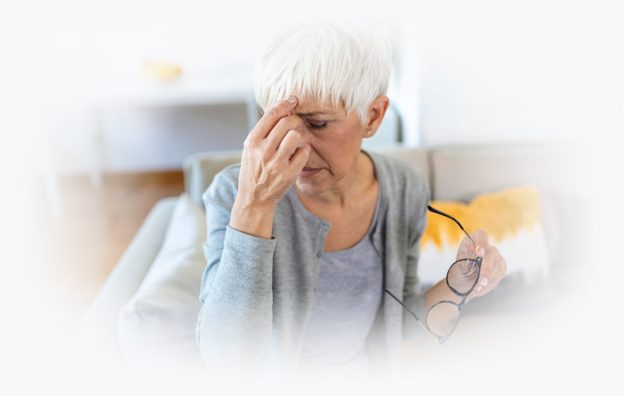 Image of older woman in pain