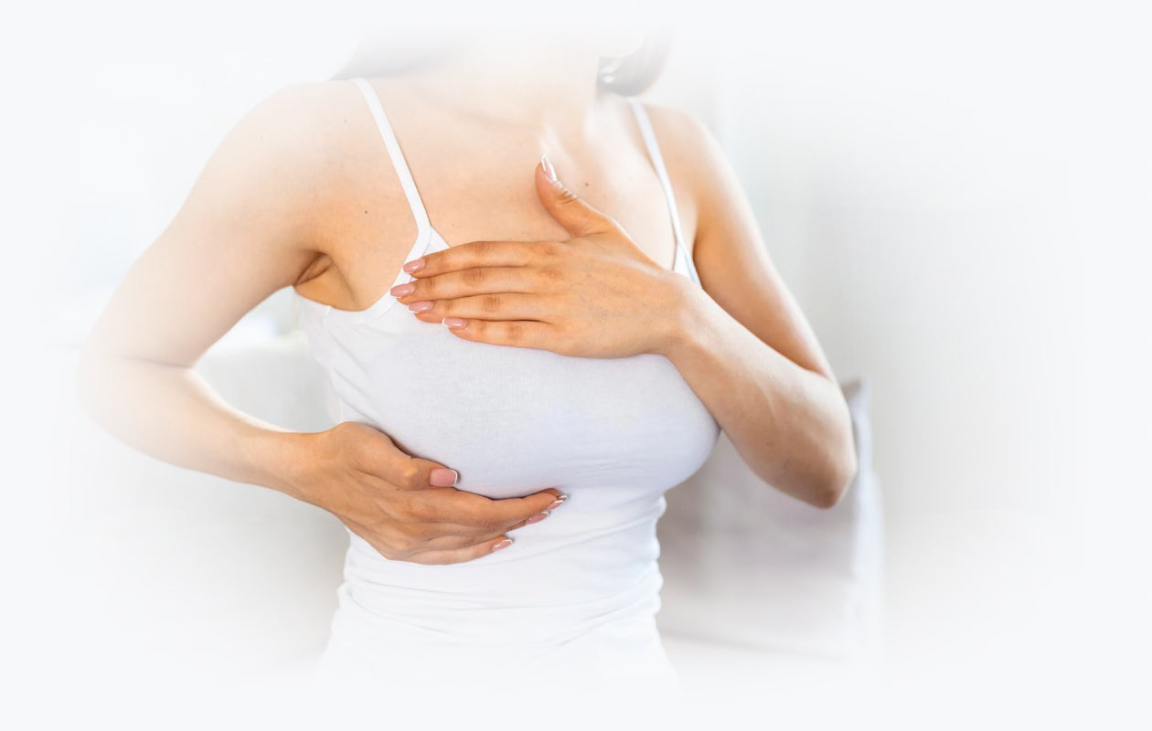 Photo of woman with healthy chest