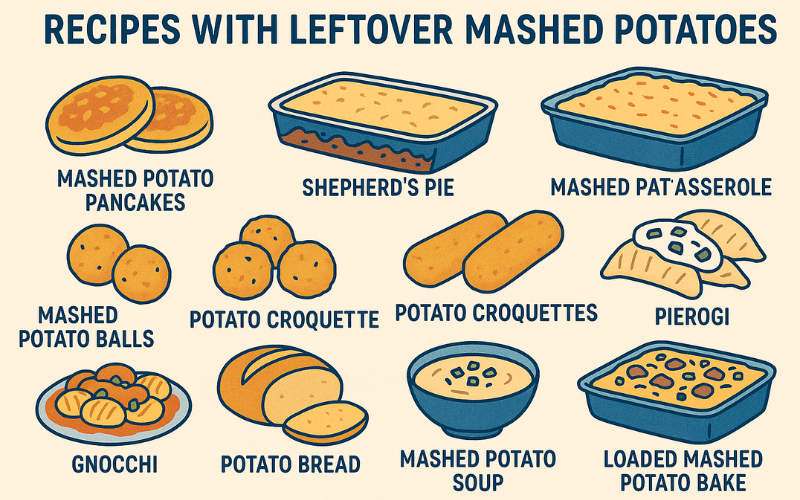 10 Tasty Recipes with Leftover Mashed Potatoes